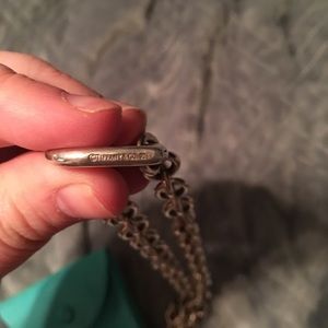 Tiffany heart clasp necklace